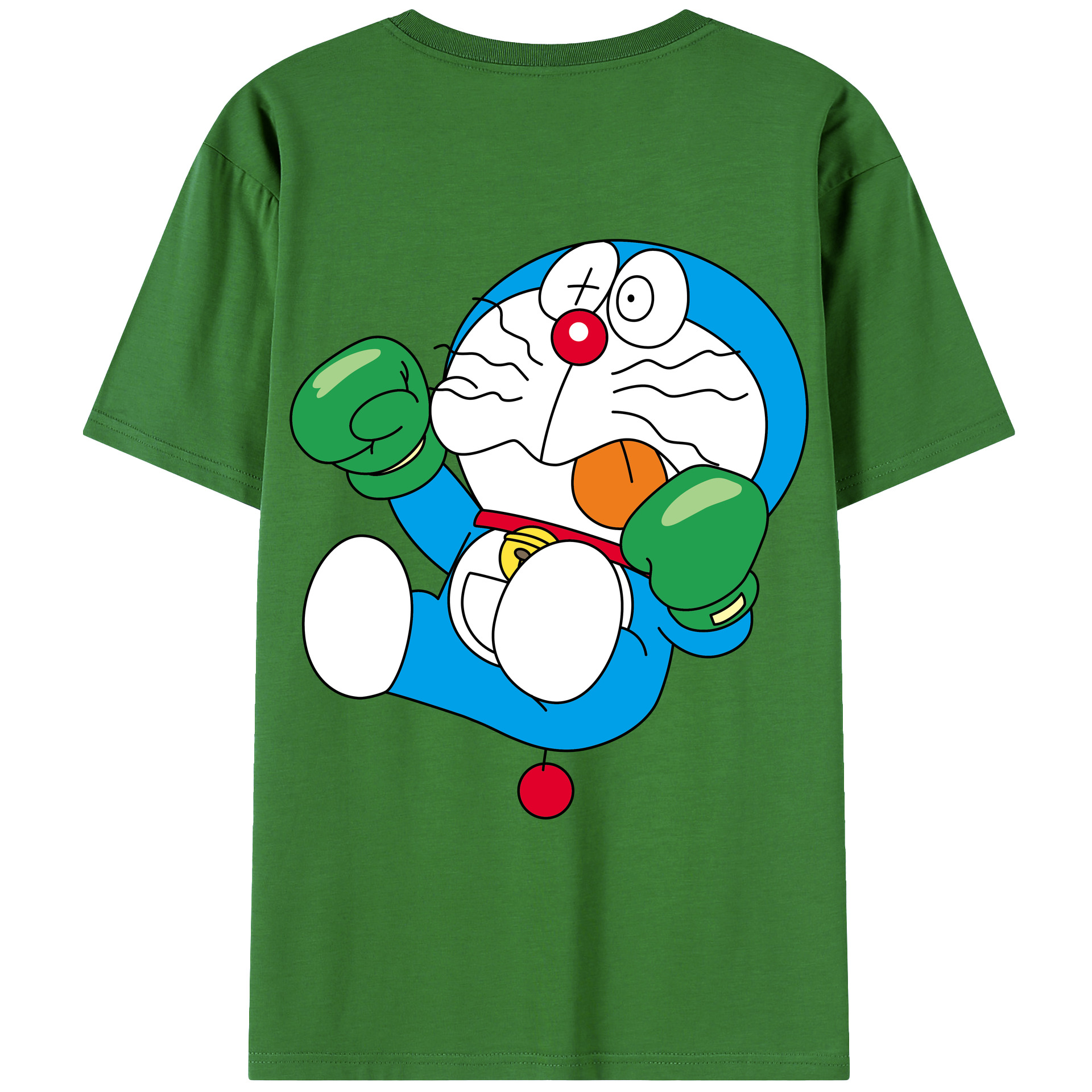 （画像用） ドラえもん Doraemon レディース半袖Tシャツ(バックプリント)